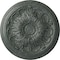 Ekena Millwork Damon Ceiling Medallion (Fits Canopies up to 3 3/8"), 20"OD x 1 1/2"P, Athenian Green Crackle CM20DAAGC - alternate 1